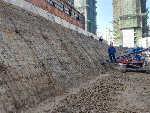 山阴建筑边坡支护