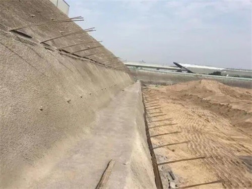 山阴河道边坡加固